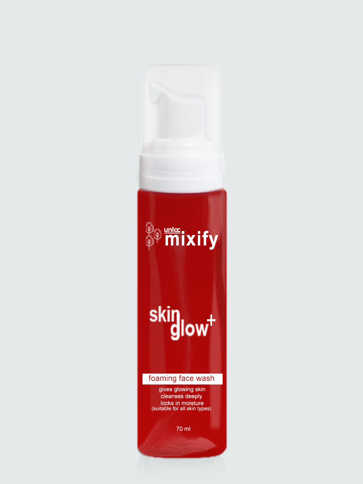 Unloc Mixify Skin Glow+ Foaming Face Wash