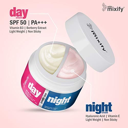 Unloc Mixify Power Duo Day & Night Cream - 90g