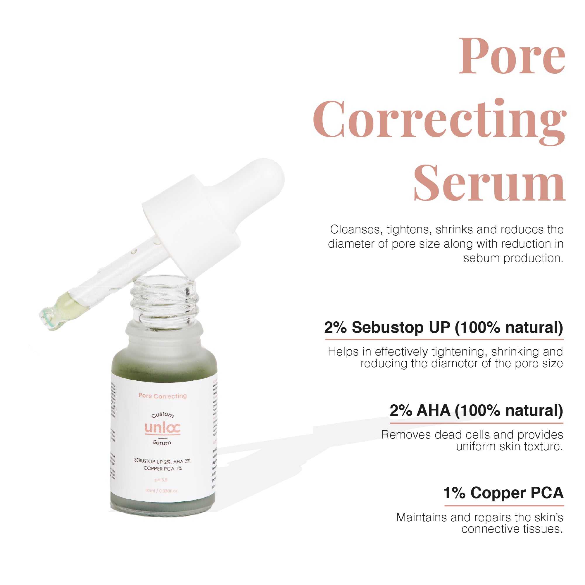Unloc Pore Correcting Custom Serum