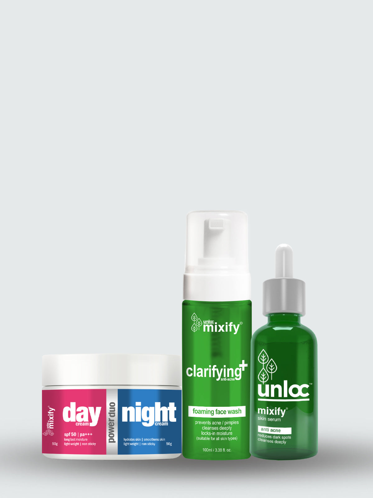 Unloc Mixify Prime Anti Acne Combo