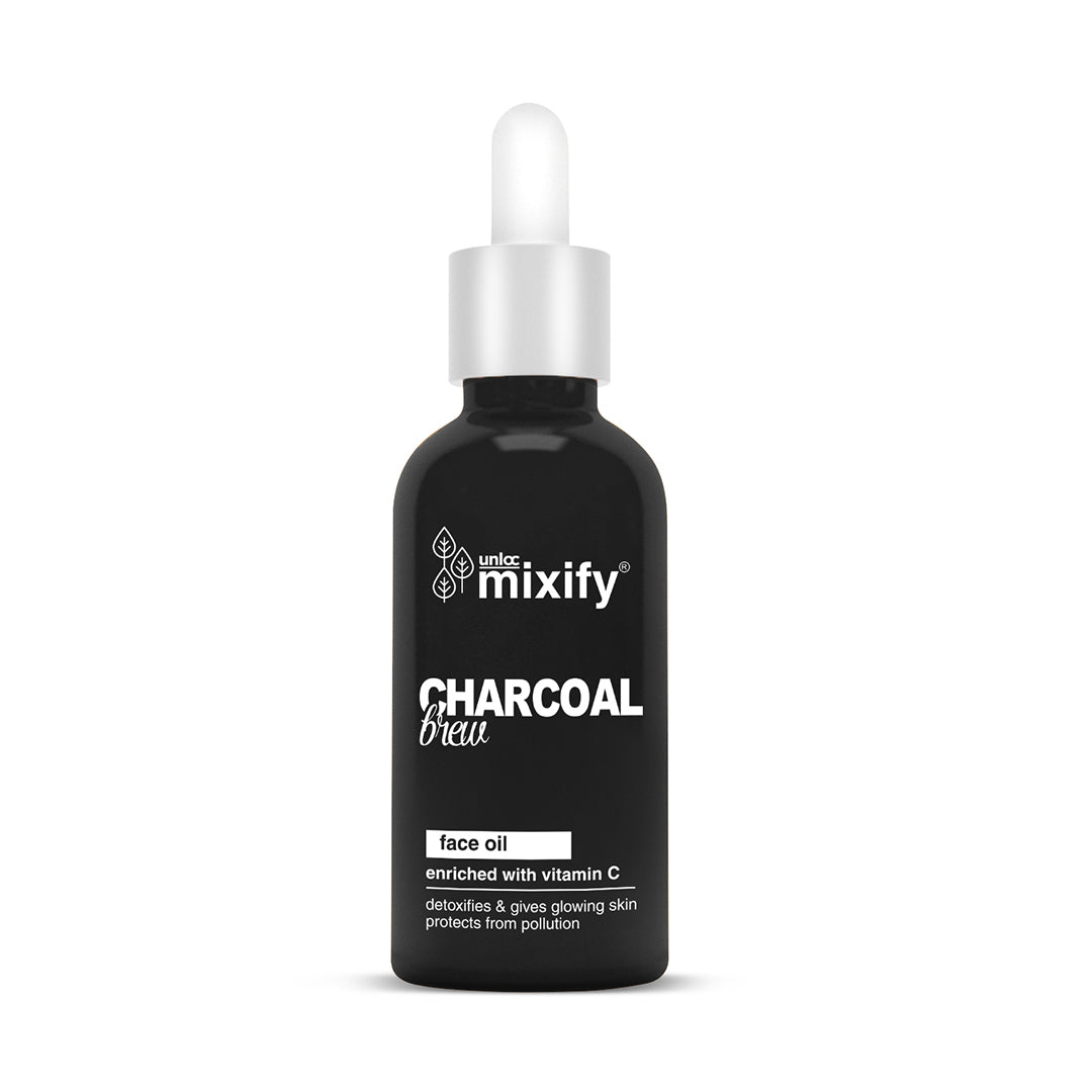 Unloc Mixify Charcoal Brew Face Oil - 30ml